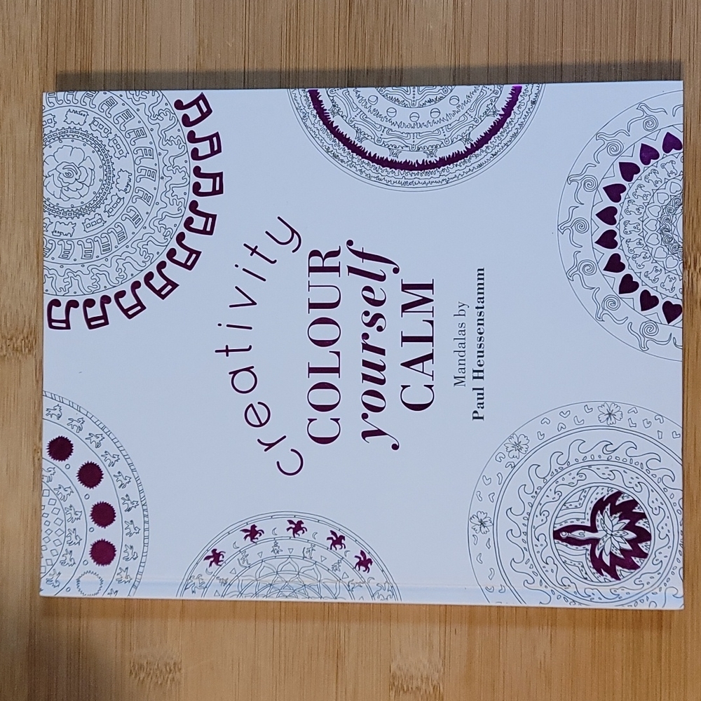 Adult colouring  book, coloring, creativity,  relax, relaxation, mandalas,  NWT
